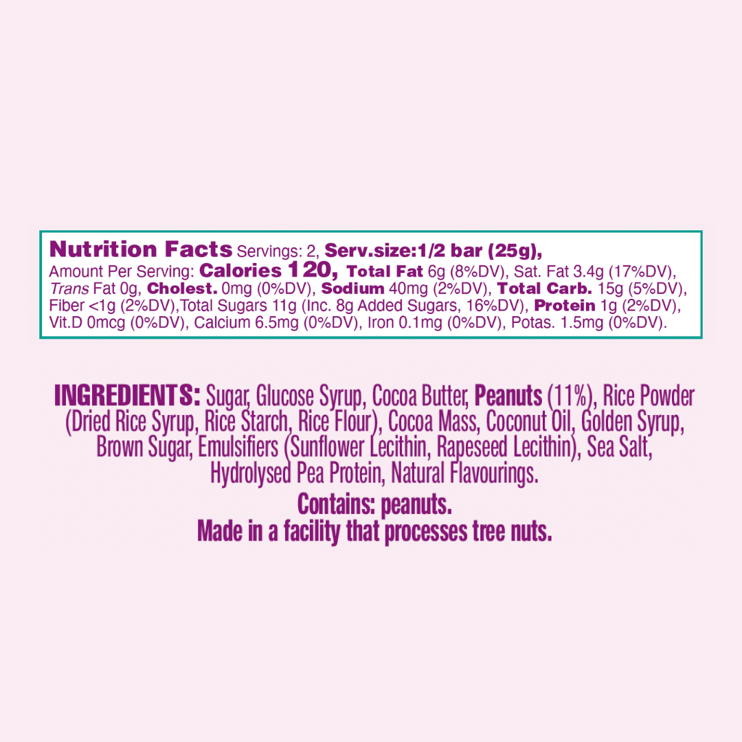 Peanut Caramel Nougat Bars (Wholesale)