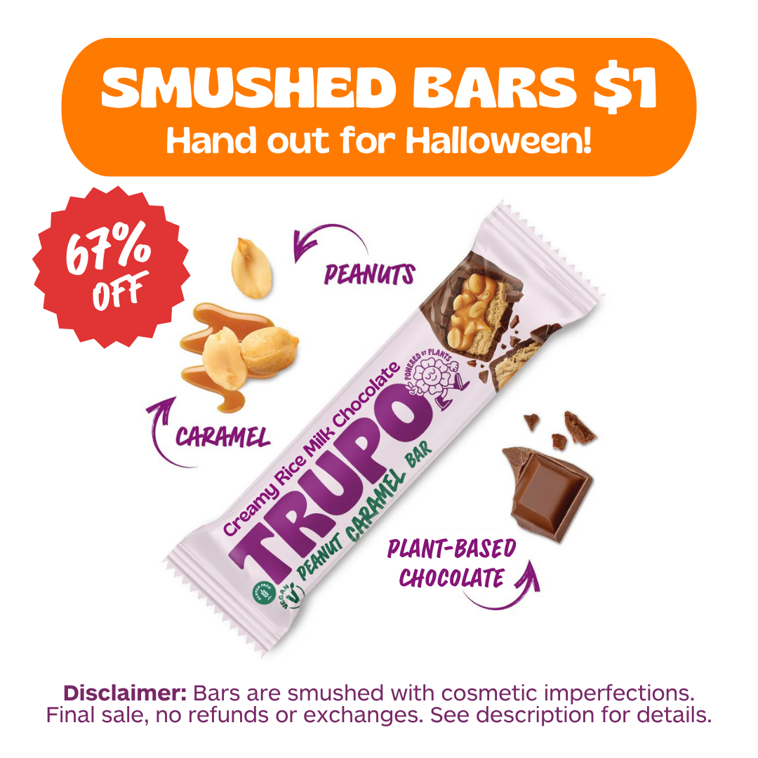 *IMPERFECT* Peanut Caramel Bars - $1 Per Bar - Vegan & Gluten-Free