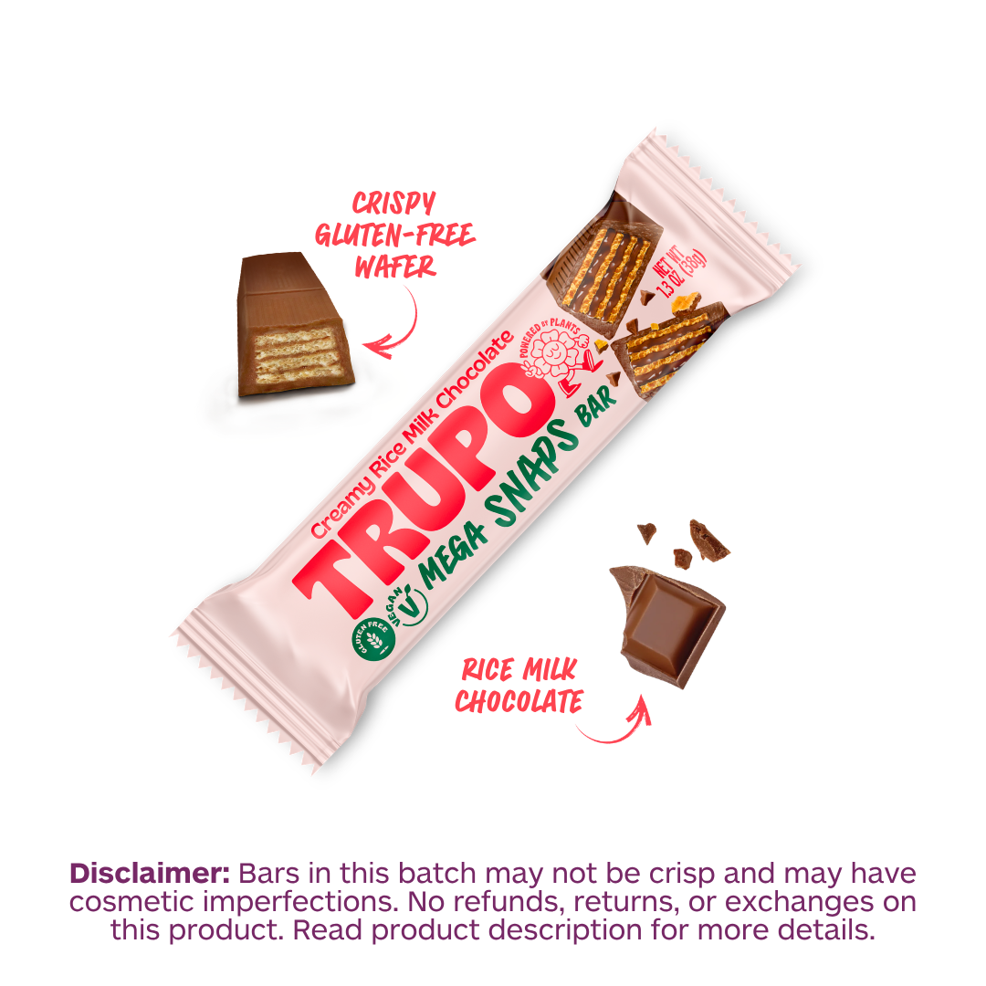 Mega Wafer Snaps – $1 per Bar - Vegan & Gluten-Free